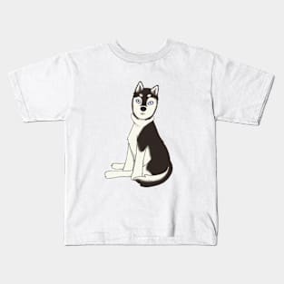 Dark Husky Kids T-Shirt